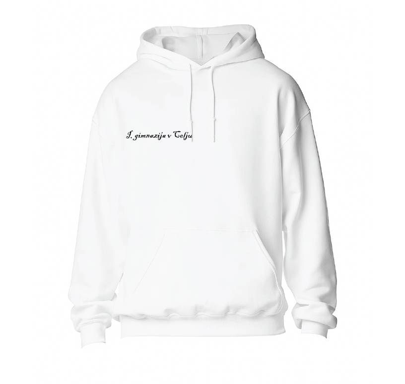 HOODIE S KAPUCO - WHITE