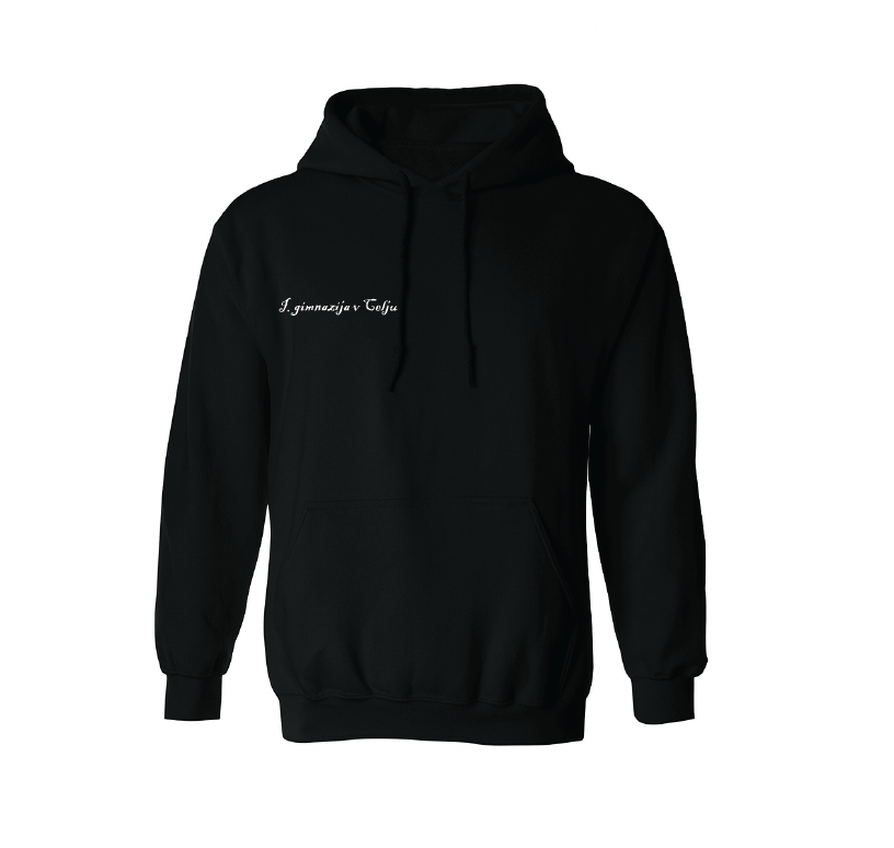 HOODIE S KAPUCO - BLACK