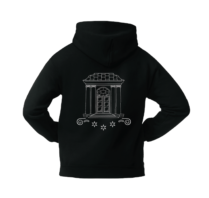 HOODIE S KAPUCO - BLACK